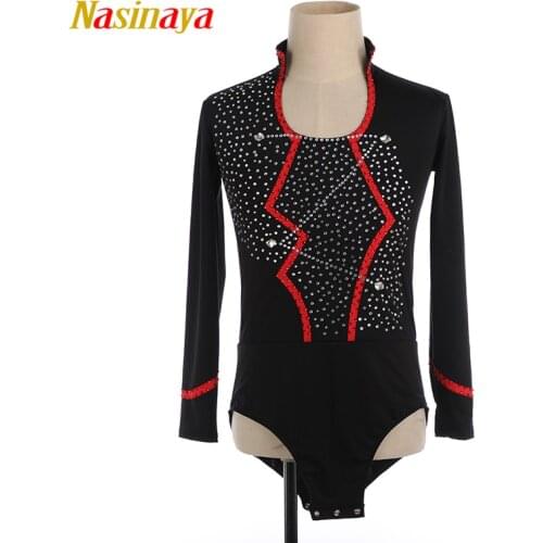 Nasinaya Boys Man Figure Skating Performance Clothing Customized Competition Ice Skating Leotard Kids Patinaje Gymnastics Dance1