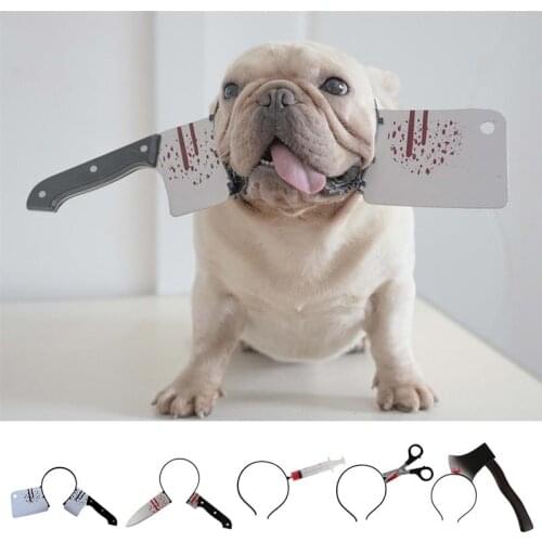 1pc Pet Funny Headband Halloween Pet Dress Up Headband Funny Dog Headwear Party Costume Hair Accessories For Dogs Pet Supplies