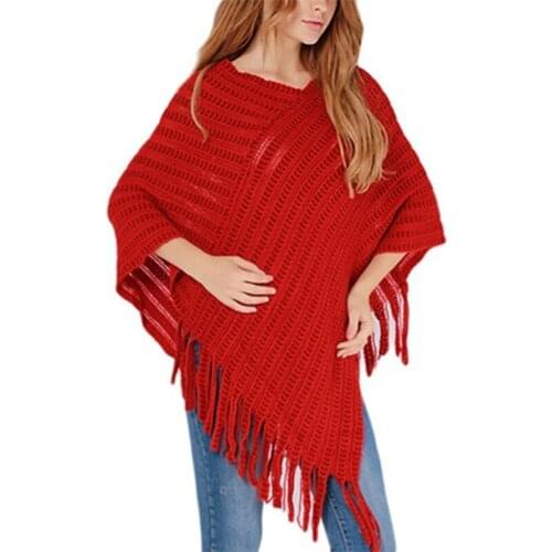 2017 Cloak Sweater Women Europe And The United States Long Irregular Fast Sell womens Sweaters And Pullovers Vestidos MMY69144