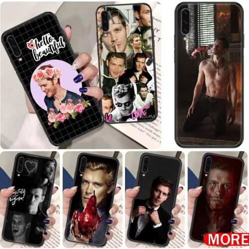 Klaus Mikaelson Phone Case For Samsung Galaxy A10 A12 A20E A21S A30 A32 A40 A50 A51 A52 A70 A71 A72 A5 A6 A7 2016 20 black trend