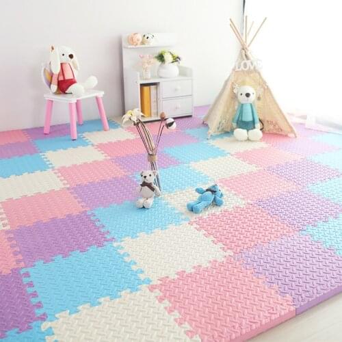Childrens Foam Carpet Mosaic floor Puzzle Carpet Baby Play Mat Floor Developing Crawling Rugs Puzzle Mat