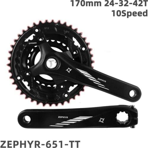 Mtb Bicycle 10/11 Speed Crankset 170MM with Sprockets Bottom Bracket BB 36-26T 42-32-24T Mountain Bike Crank Set