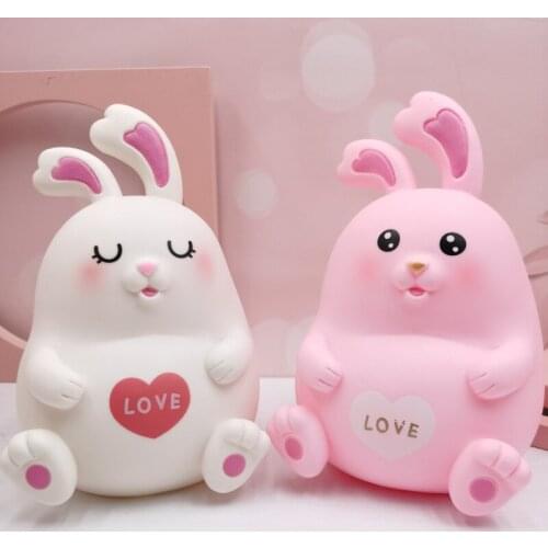 Rabbit Saving Pot Can Save Large Capacity Boys and Girls Day Gift Children Saving Box