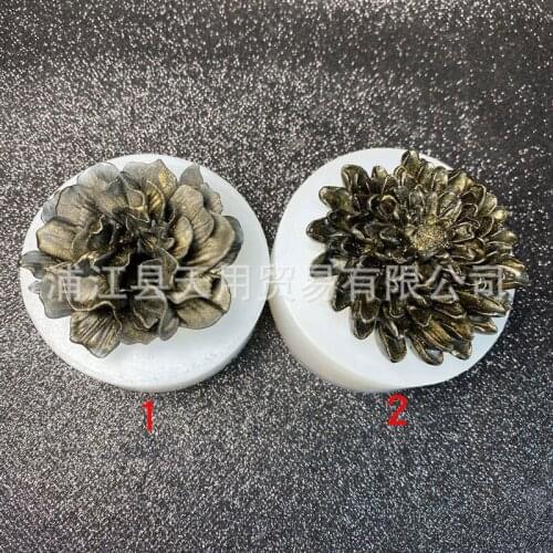 Chrysanthemum Silicone Mold AB Epoxy Tabletop Decorative Material