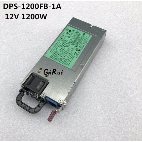 DL580G7 Server Power DPS-1200FB-1 A 570451-001 570451-101 12V 100A 1200W power supply Conversion rate 94