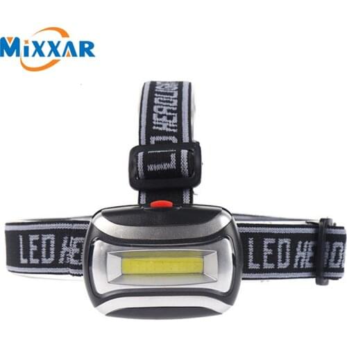 ZK20 LED Headlight Mini Headlamp COB Flashlight Camping Torch Light Dropshipping