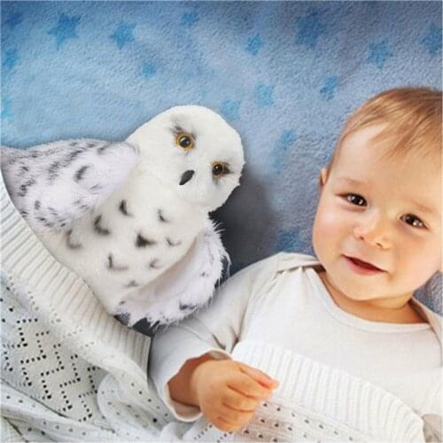2019 New Wizard Snowy Owl Plush Toy Stuffed Animal Hedwig Potter owl New Hot Sale