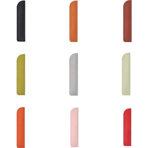 New PU Leather Pencil Case Pen Storage Bag Pen Case Pen Cover School Supplies