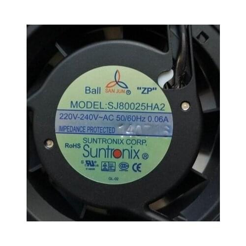 NEW FOR san jun suntronix SJ80025HA2 8025 220V 8cm cooling fan