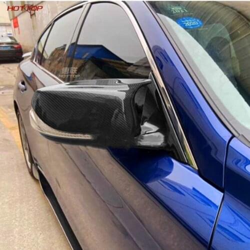 Suitable For Infiniti Q50 Q60 Qx30 Modified Carbon Fiber Rearview Mirror Shell Mirror Cover Car Accessories