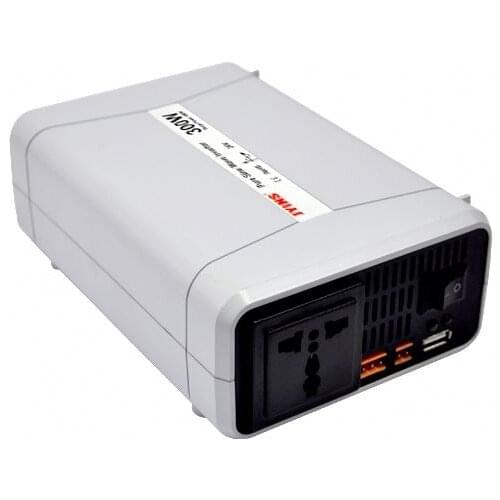 Plastic Shell 300W 12v 24v 48v dc to ac 110v 230v solar power inverter