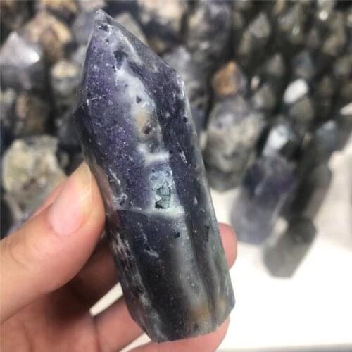 Carved Crystals Crystal Tower Healing Stones Sphalerite Point For Home Decoration