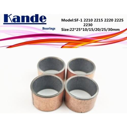 SF-1 2210 2215 2220 2225 2230 Self Lubricating Sleeve Size 22x25x10 20x25x15 20x25x20 20x25x25 20x25x30 SF1