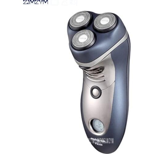 1PC 3D Intelligent Cutting Head Electric Shaver Body Washable Shaver 100-240v 4W Shaving LCD Triple Blades Razor for Men FS359