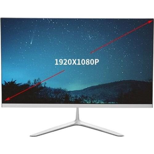 High Quality 18.5 21.5 23.8 27 32 zoll rahmenlose PC alle in one desktops mit Core i3 i5 i7 alle-in-one + pc für familie und bür