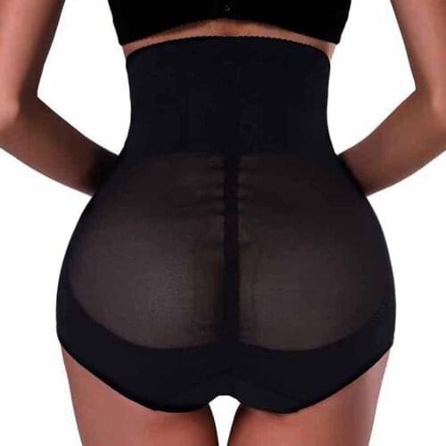 1 Pcs Women High Waist Tummy Control Panty Body Trainer Shaper Slimming Lifter Girdle AIC88