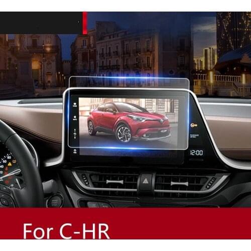 10.2 inch Car styling Navigation Tempered Glass Screen Protector Steel Portective Film FOR Toyota C-HR CHR 2016 2017 2018
