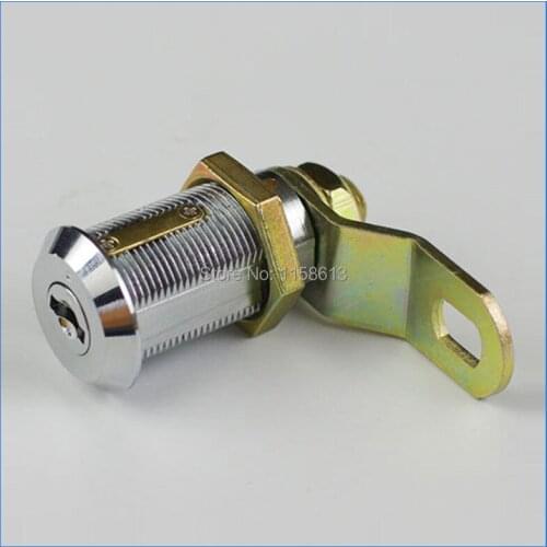 10 pieces 30mm zinc alloy anti-drill high security keyed differently slot machine cam lock