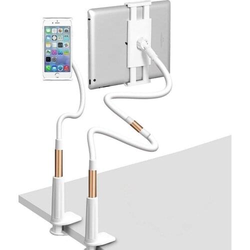 360 degree Flexible Arm mobile phone holder stand 120cm Long Lazy Bracket People Bed Desktop tablet mount for iphone 6 6s xiaomi