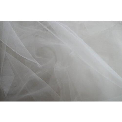 5 Yard Off White Gauze Grenadine Lace Fabric, Mesh Lace Fabric Wedding Veil
