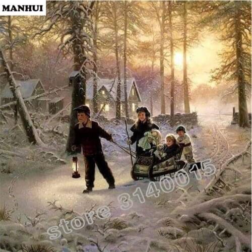 New DIY 5D Diamond Painting Diamond Painting Cross Stitch Children picture Needlework Diamond Embroidery Home Decorative ABC358