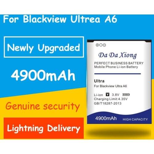 Safe and Durable 4900mAh Ultra A6 Battery for Blackview Ultra A6 Battery