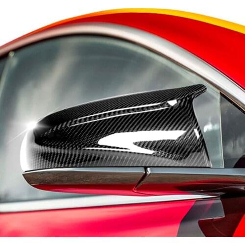 Real carbon fiber car rearview mirror shell replacement Modification accessories For Tesla Model 3 S X 2019-now