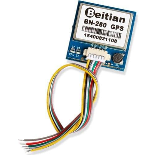 Dual BN-280 Dual Module Compass GPS built in FLASH for FPV RC racing drone long range flying