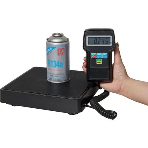 DSZH RCS-7040 Electronic Digital HVAC A/C Refrigerant Freon Charging Weight Scale with Case Measuring Tools