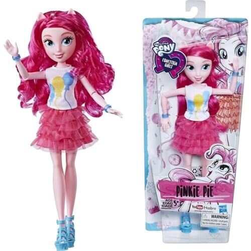Hasbro My Little Pony Equestria Girls Rarity Applejack Twilight Sparkle Rainbow Dash Pinkie Pie Classic Style Doll Toy 11 Inch