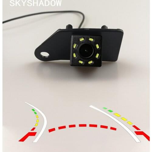 HD Wireless Car CCD Rear Camera Fisheye 12 led dynamic Night Vision bracket Parking For Mitsubishi ASX 2011 2012 2013 2014 RVR