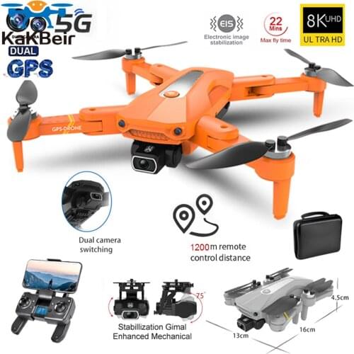 NYR K80 PRO GPS Drone 4K 8K Dual HD Camera Professional Aerial Photography Brushless Motor Foldable Quadcopter RC Distance1200M