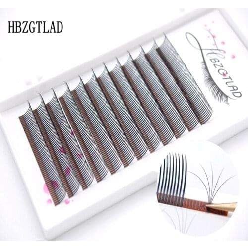Hand push flower blossom artifact mink individual eyelash lashes maquiagem cilios for professionals soft mink eyelash extension