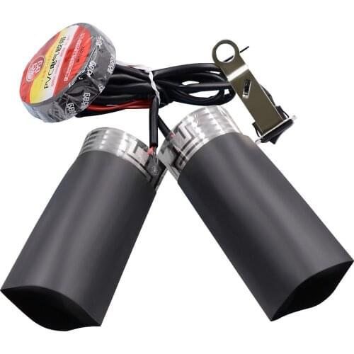 New Universal 12V Motorcycle E-bike Heated Hand Grips Handle Heater Warmer Kit For Suzuki Yamaha Heated Grip Pads