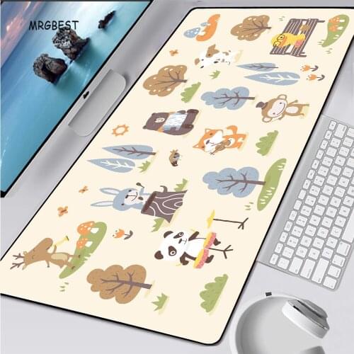 Custom cute mouse pad super creative tide game computer keyboard office long table mat kawaii desk girl bedroom bedroommouse pad