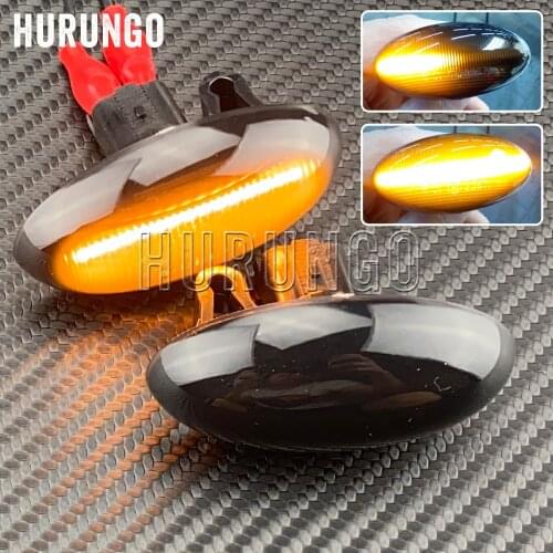 For Citroen C1 C2 C3 C5 C6 Jumpy Led Dynamic Turn Signal Side Marker Light Sequential Blinker For Peugeot 307 206 207 407 107