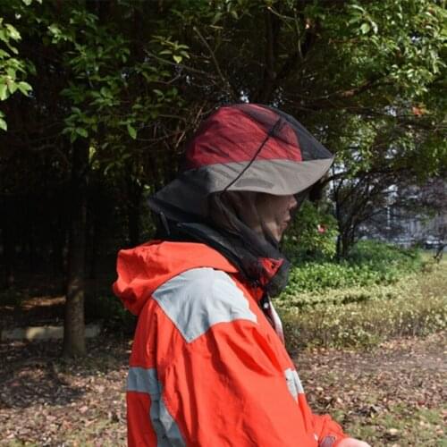 Outdoor Fishing Hat Camping Cap Anti Mosquito Insect Hat Bug Mesh Head Net Face Protector Hunting Hats Garden Beekeeping Caps