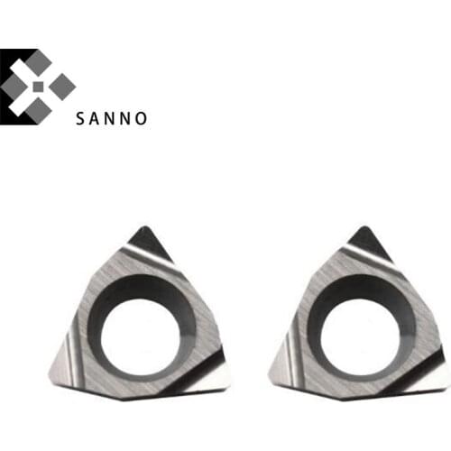 WBGT060102 / 060104L-F internal turning tool blade ins cnc carbide finishing grooving inserts for stainless steel