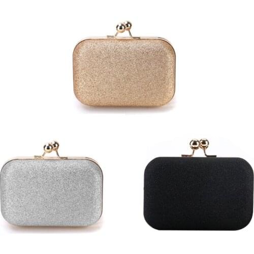 Women Prom Handbag Ladies Wedding Party Evening Clutch Banquet Crossbody Purse Shoulder Bag