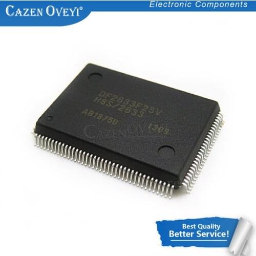 1pcs/lot 64F2633F25V DF2633F25V HD64F2633F25V QFP-128 IC MCU 16BIT 256KB FLASH 128QFP In Stock