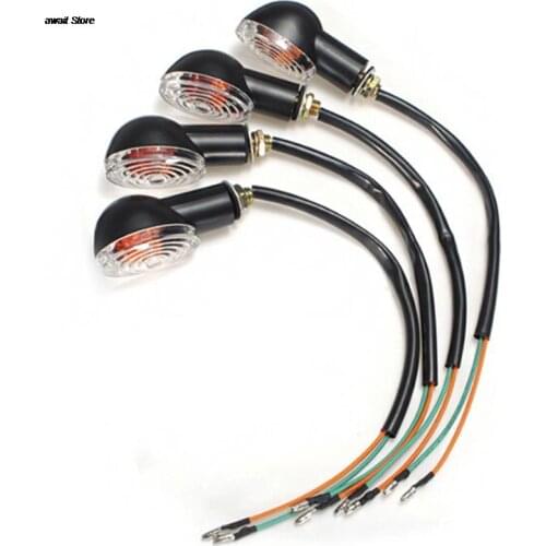 1Pc Motorcycle 10w Turn Signals Lights Blinker Indicators Lights Flasher Amber Lamps Lights Turn Signal Light