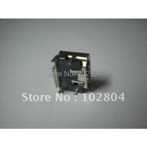 600 Pcs Per Lot HDMI Female Jack Connector 19pin 90 Degree DIP