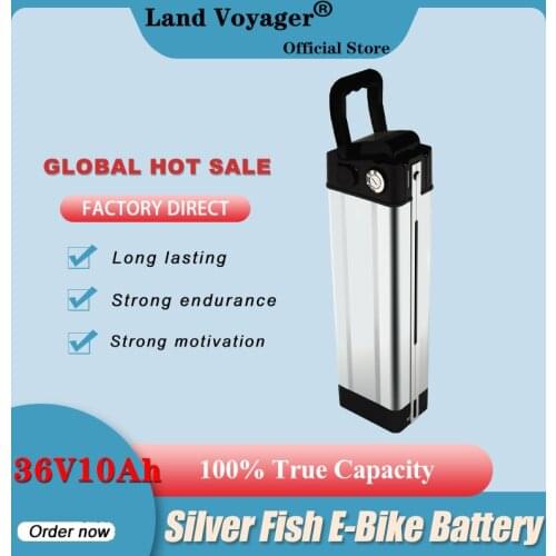 Land Voyager 36V 10Ah Electric Bike Battery For Silver Fish Battery 500W Bafang Motor Electric Bicycle Kits