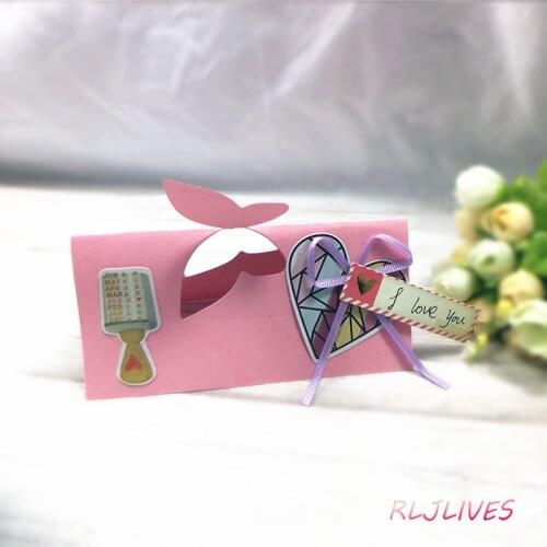 Butterfly Desktop Place Paper Card Metal Cutting Dies DIY Scrapbooking Card Stencil Craft Handmade Album Handbook Decoration