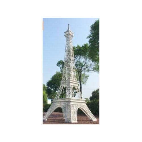 Large iron tower model decoration floor outdoor iron metal decoration wedding props can be customized freely