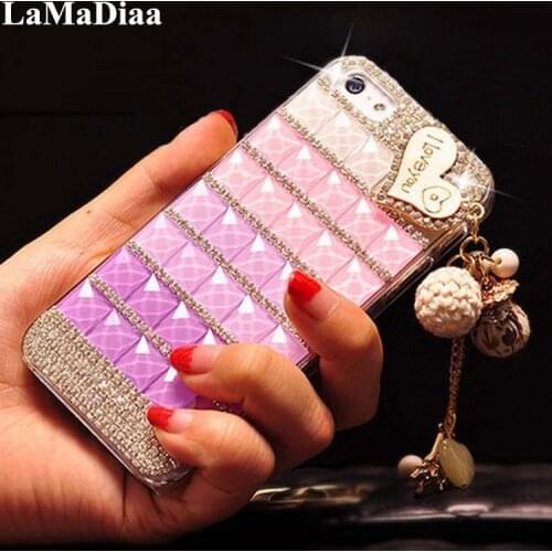 Luxury Crystal Diamond Case TPU Rhinestone Glitter Bling Cover Coque For Huawei Honor8 9 10 20 Lite V10 V20 7X 8X 9X Nova 3 4 5