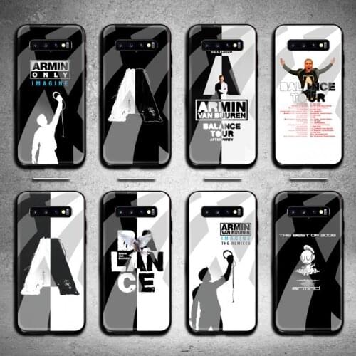 Armin van Buuren Phone Case Tempered Glass For Samsung S20 Plus S7 S8 S9 S10 Note 8 9 10 Plus