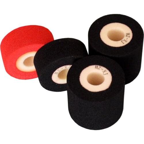 Black Diameter 36mm Height 32mm date coder hot ink melt roll for friction machine