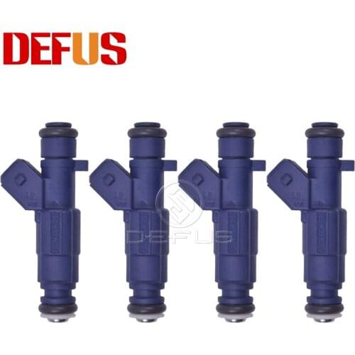 DEFUS 4X Tested F01R00M091 Nozzle Fuel Injector Bico For Chinese Car Engine Injection Valve 4Holes High Impedance Flow Range NEW