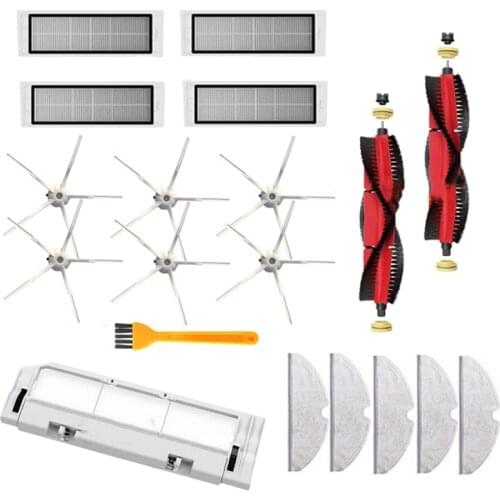 TOP!-for XiaoMi Roborock S5 Max S50 S5 S6 S60 Pure S5Max Vacuum Accessories Mop Cloth HEPA Filter Main Brush Side Brush Parts
